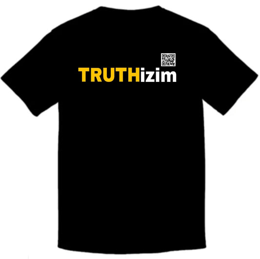 TRUTHizim Gold letter T-Shirt